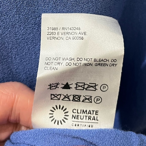 Reformation Dover Dress in Dusk, Size 6 - Picture 5 of 11